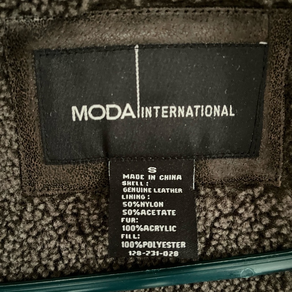 Victoria Secret Leather Jacket - Picture 5 of 5